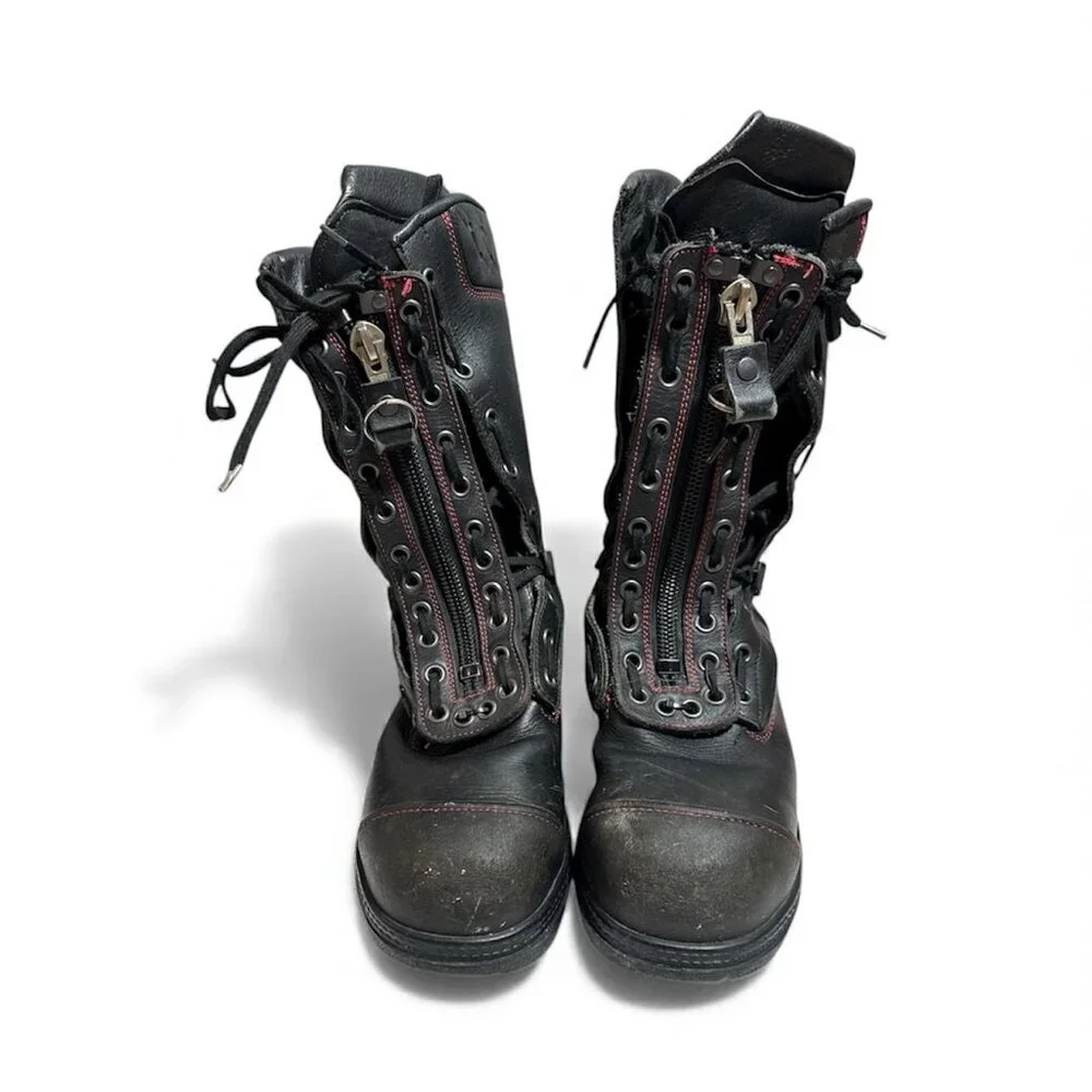 Haix Fire Flash Firefighter Safety Tow Boots Crosstech Black 8.5 EU 41 Workwear